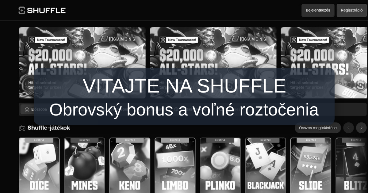 Shuffle Casino welcome bonus
